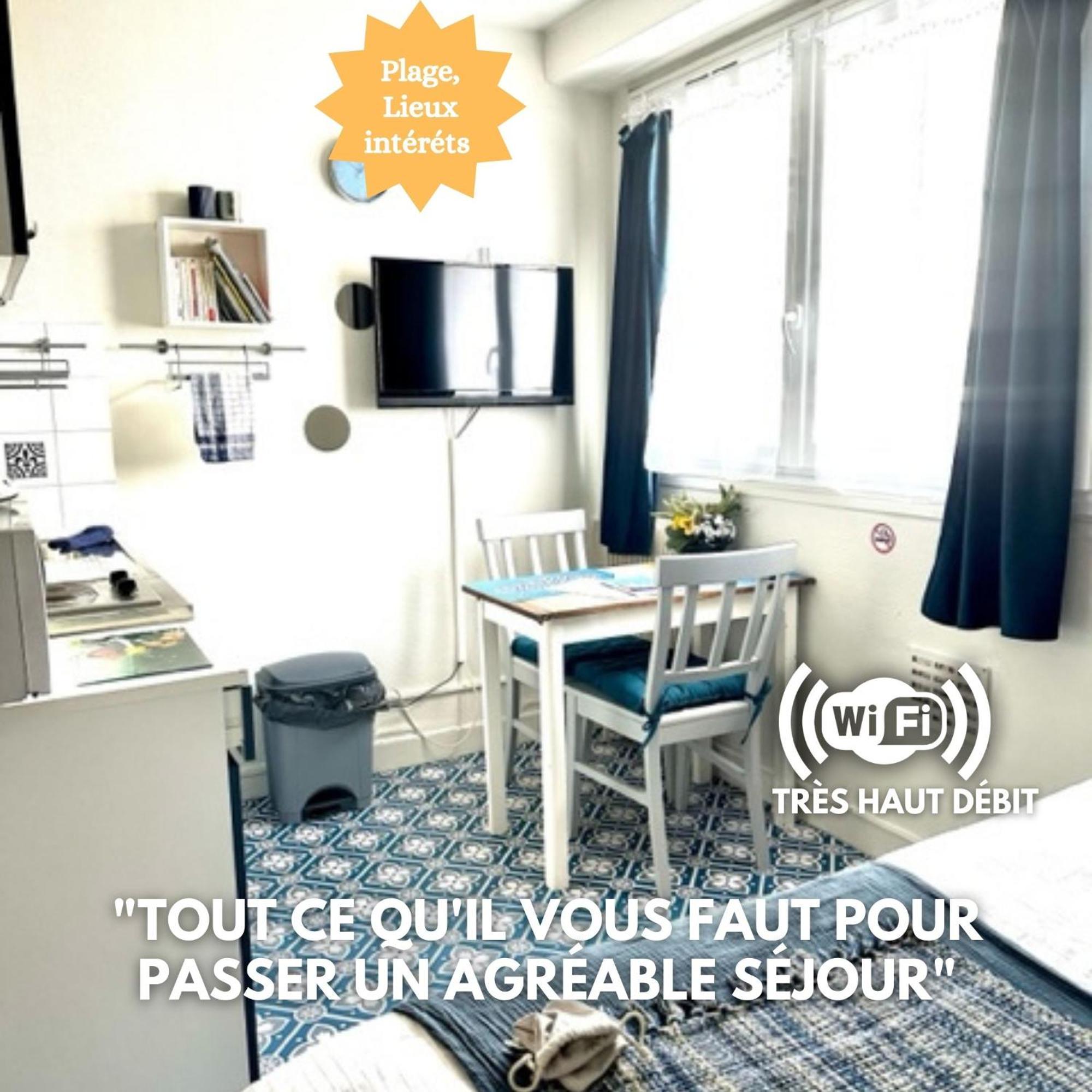 Petit Studio Plage Le Galet Bleu Le Havre Eksteriør billede